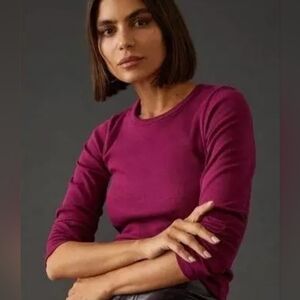 Maeve Long-Sleeve Ribbed Baby Tee